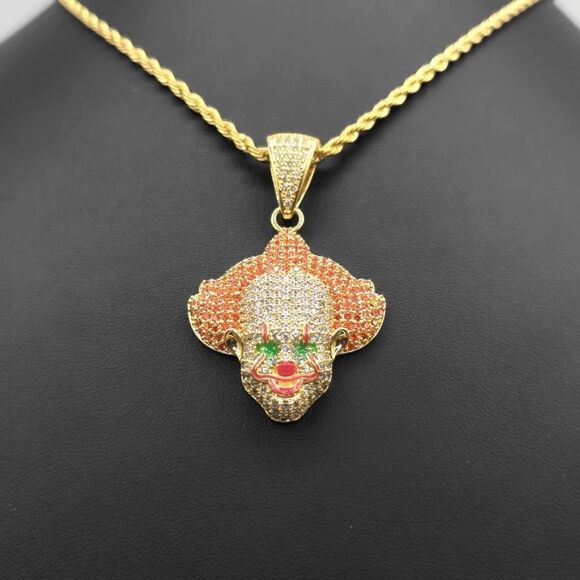 30"Rope Chain - 14K Gold Finish Pennywise - Picture 4 of 8